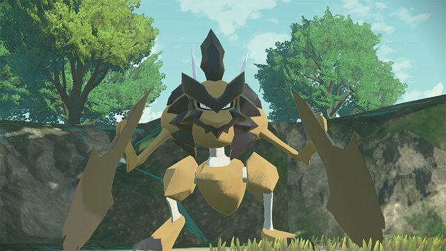 ポケモン アルセウス 新ポケモン バサギリ は ストライク が進化した姿 キング クイーン との戦闘システムも公開 インサイド