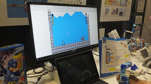 エアーマンの強さも自由自在！ PC操作知識“0歩”から始められる「メイクロックマン」を体験 【TGS2021】