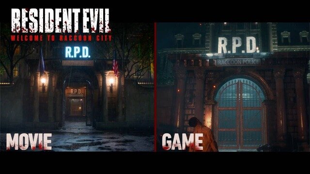 映画『バイオハザード：ウェルカム・トゥ・ラクーンシティ』原作ゲームの1つ『RE:2』とのディテール表現にこだわった比較映像公開