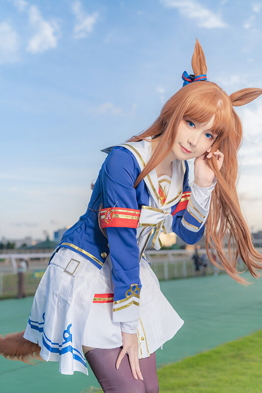 コスプレ ウマ娘 グラスワンダーが可憐過ぎ 注目レイヤー 箱ネコさん 写真13枚 インサイド