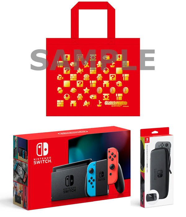 楽天ブックスにて、11月4日からスイッチとキャリングケースがセットになったクリスマスギフトが予約開始