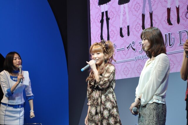 【TGS2009】辻希美もオシャレファッションを披露～「プーペガール」がニンテンドーDSになって登場