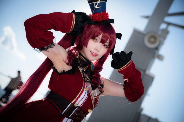 宝鐘マリン【ホロライブ】/モデル:ゆうきれん、撮影:Jon