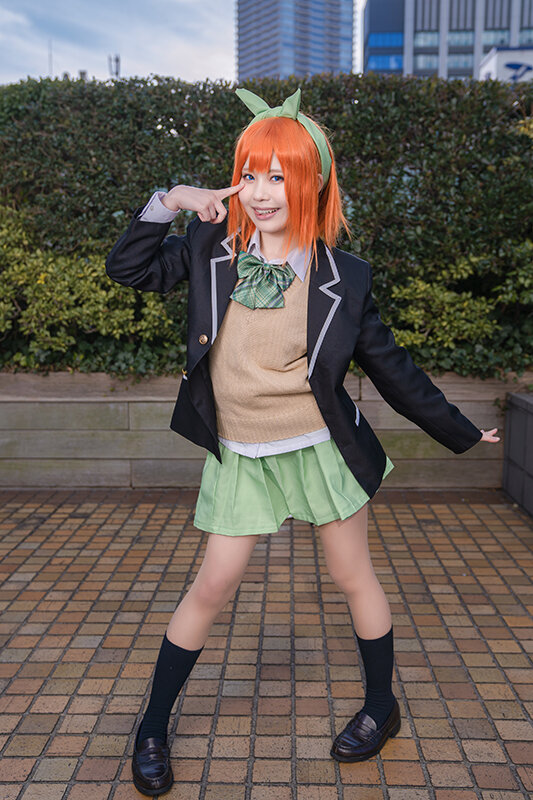 中野四葉『五等分の花嫁』/モデル:柏木れに、撮影:tama