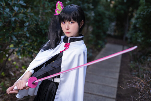 コスプレ】『鬼滅の刃』栗花落カナヲの儚げな魅力を完全再現! 注目