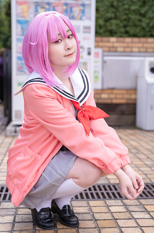 鳳えむ『プロジェクトセカイ』／モデル：紅花、撮影：tama