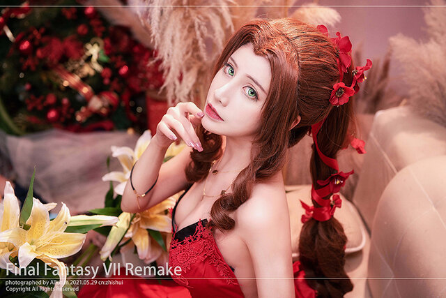 数量限定価格!! ファイナルファンタジー7 エアリス コスプレ - 通販