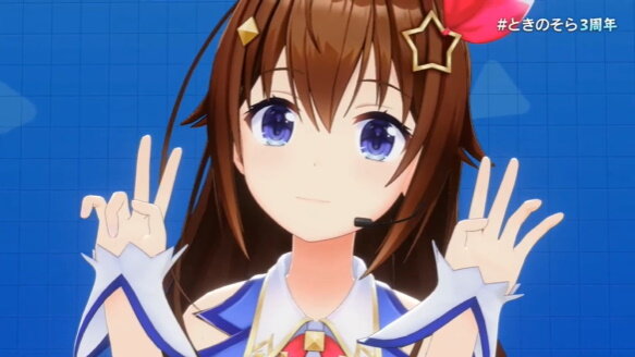 「ときのそら」チャンネル登録者100万人達成!“ホロライブプロダクション初のVTuber”がついに大台へ