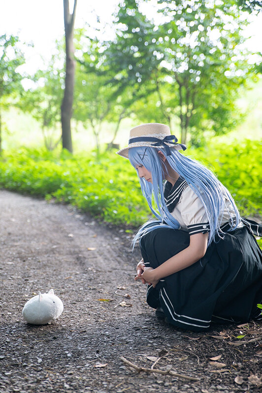 チノ『ご注文はうさぎですか?』／中野べこ（@bacon1007cos2nd）