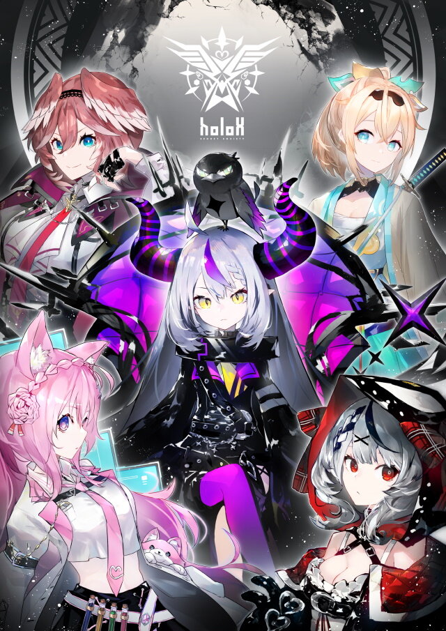 ホロライブ 風真いろは 泣き顔 ござる 秘密結社holoX スリーブ