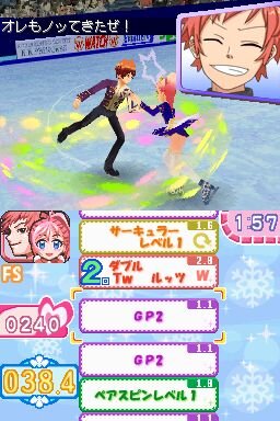 くるくる プリンセス ときめきフィギュア めざせ バンクーバー 新要素は男子とのペア インサイド