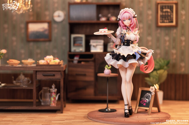 『崩壊3rd』エリシアが“ピンクのメイドさん♪”姿でフィギュアに!イチゴの様に甘くキュートな微笑みにメロメロ