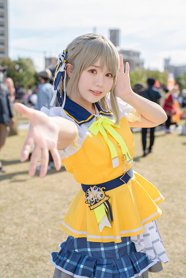 中須かすみ『ラブライブ!虹ヶ咲学園スクールアイドル同好会』／モデル：いすみ、撮影：tama