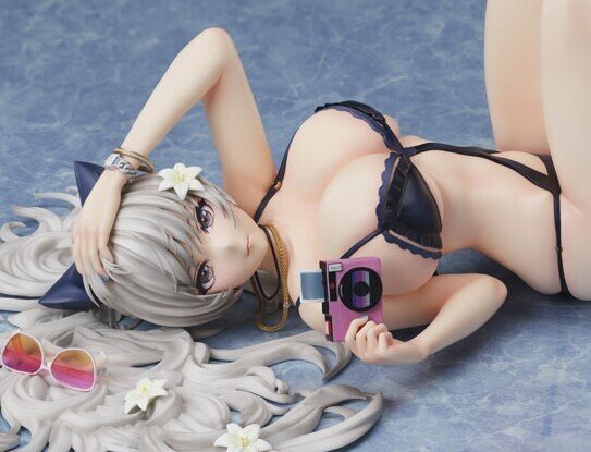 食い込む水着はセクシーさ全開！『アズレン』より「ヴィットリオ・ヴェネト」フィギュア、予約開始―話題の水着衣装“ラスペツィアの花”を立体化