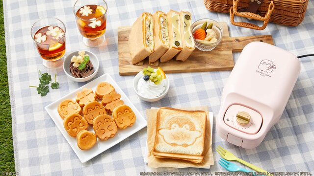 『コウペンちゃん』が超キュートなマルチサンドメーカーに！ホットサンドやミニケーキが上手に焼けて、えら～い