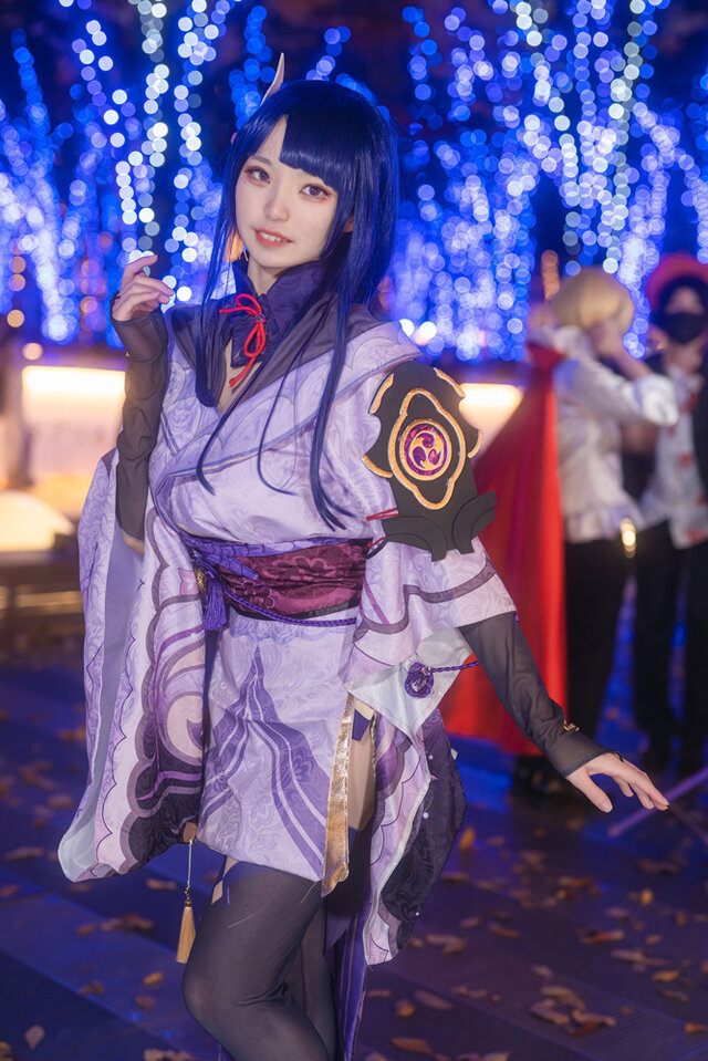 雷電将軍『原神』／モデル：猫野にゃろ、撮影：tama