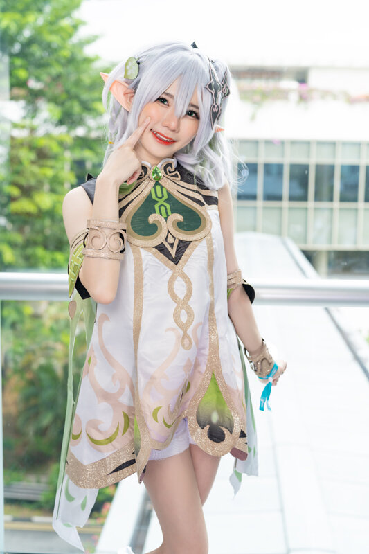 ナヒーダ『原神』／Sally多啦雪（Twitter：@iamdorasnow、Instagram：iamdorasnow）、撮影：乃木章