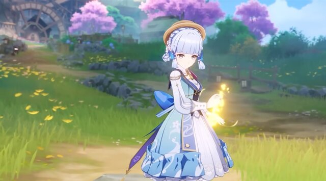 実は甲冑で押さえつけられていた?『原神』神里綾華が新コスチュームで
