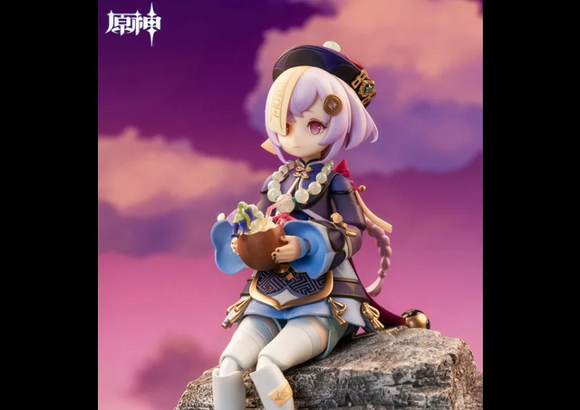 『原神』の「七七」が可愛らしいフィギュアに!豊富なパーツと広い可動域で、様々なポージングを実現