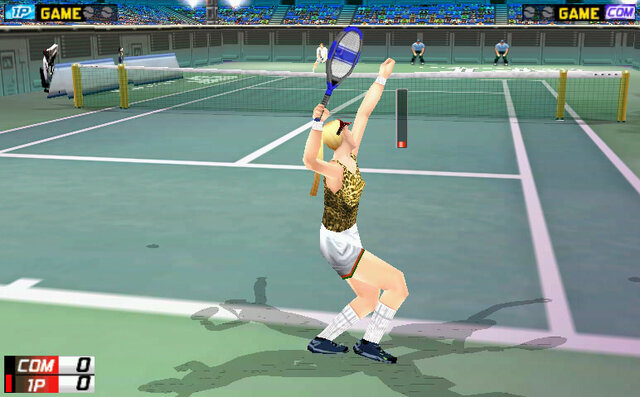 Iモードでリアル3dテニスゲーム パワースマッシュmobile 配信開始 4枚目の写真 画像 インサイド