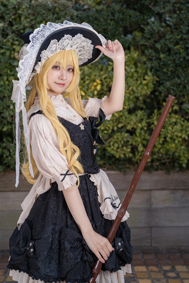 コスプレ】『東方Project』霧雨魔理沙、怪異を解決すべく池袋に見参