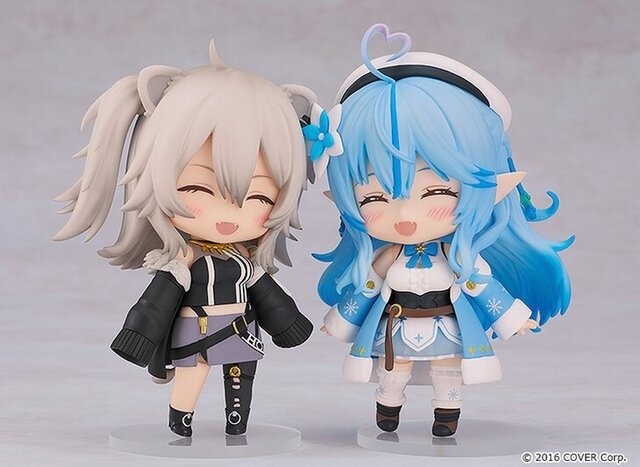 ホロライブVTuber「雪花ラミィ」「獅白ぼたん」ねんどろいどが予約受付 ホロライブVTuber「雪花ラミィ」「獅白ぼたん」ねんどろいどが予約受付