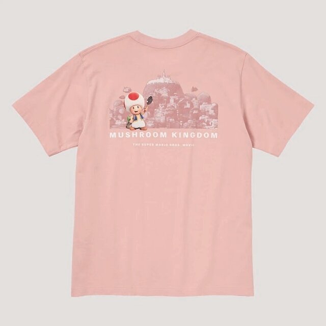 映画「マリオ」とユニクロがコラボ！壮大な冒険をTシャツで表現、メンズ/キッズ向けに4月24日から発売