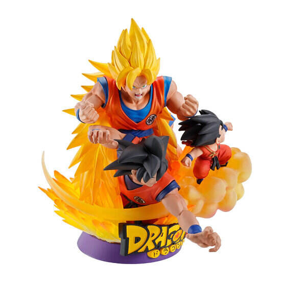 「ドラゴンボールZ」幼少期から超サイヤ人3までの「孫悟空」が勢揃い！超贅沢なフィギュアに、思い出が溢れかえる