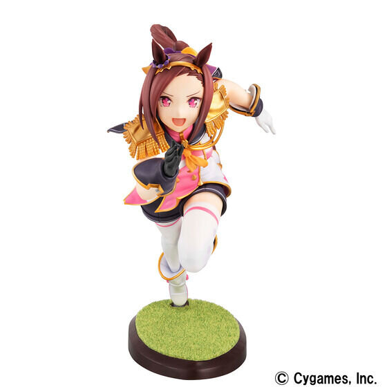 バクシン、バクシーンッ！『ウマ娘』サクラバクシンオーが勝負服姿でフィギュア化―躍動感溢れる“バクシン中ポーズ”を再現