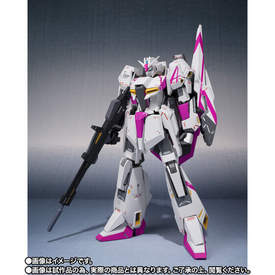 幻の「Zガンダム 3号機」がフィギュア化!紫&白のカラーリングを精密に