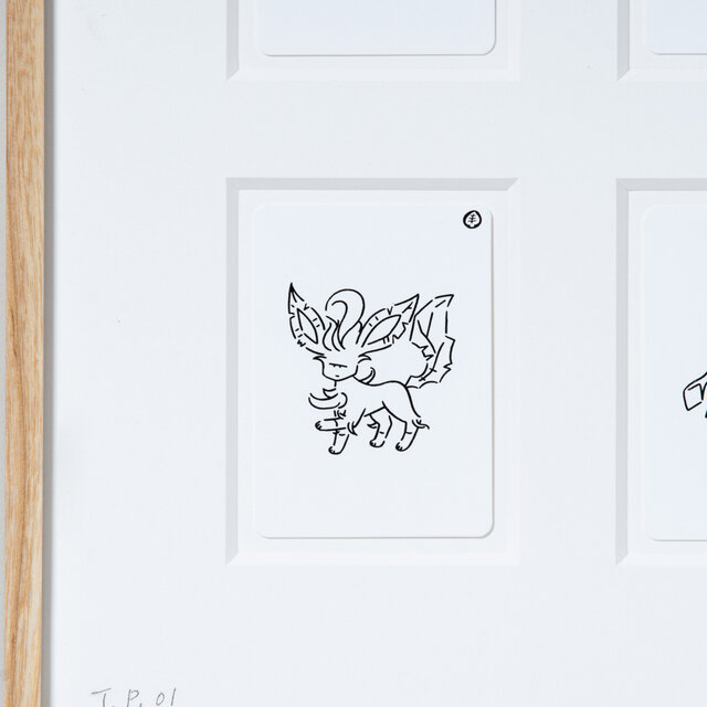 ポケカ』約12万円!特別なイーブイ描いた「シルクスクリーンプリント ポケカ』約12万円!特別なイーブイ描いた「シルクスクリーンプリント