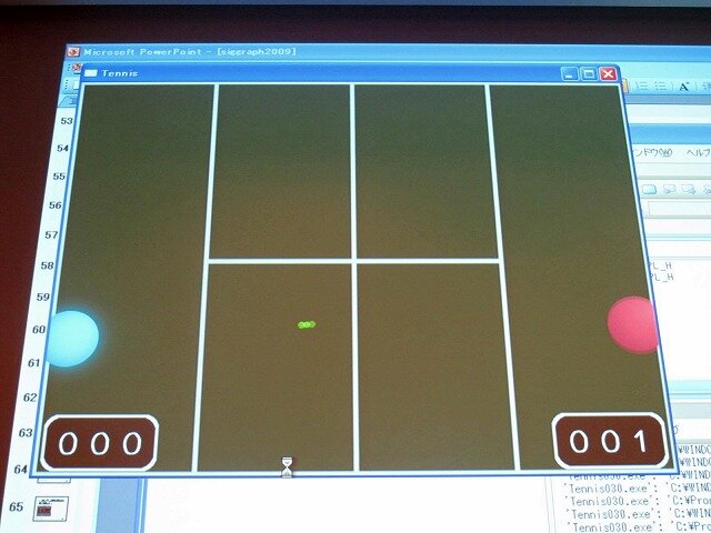 【SIGGRAPH ASIA 2009】ゲームを作ってみよう！テニスゲーム考えるゲーム作りの歴史