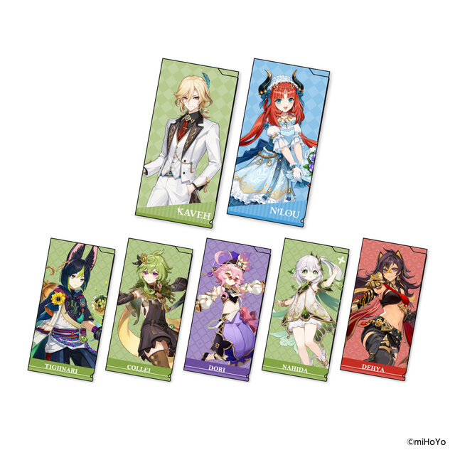 カーヴェ、ニィロウは描き下ろし衣装で登場!「原神×GiGOキャンペーン