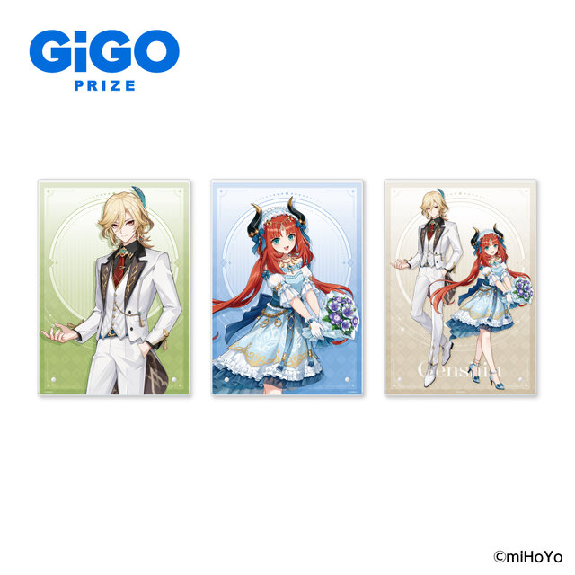 カーヴェ、ニィロウは描き下ろし衣装で登場！「原神×GiGO