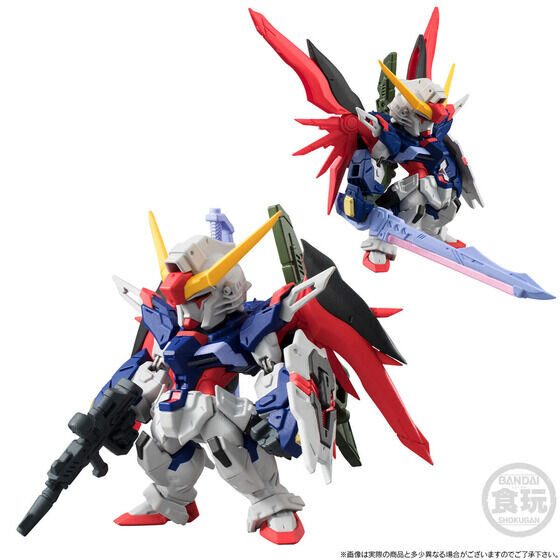 機動戦士ガンダムSEED DESTINY」主役機3体が豪華フルセットで再登場