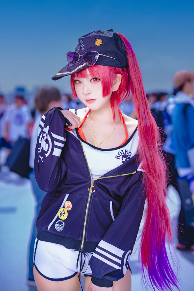 宝鐘マリン「ホロライブ」／Yuki亭（@teyi0214）