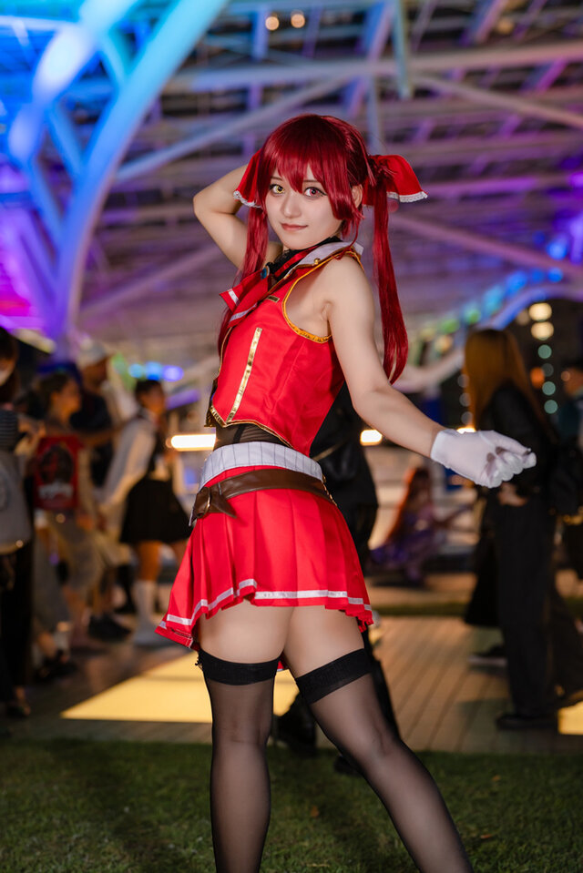 宝鐘マリン「ホロライブ」/夜月(@morisukei89)