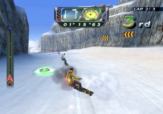 寒い冬には熱い対戦スノーボードゲームを バランスボードにも対応したwiiウェア Board Warriors インサイド