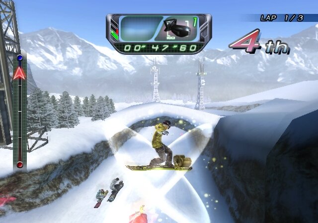 寒い冬には熱い対戦スノーボードゲームを バランスボードにも対応したwiiウェア Board Warriors インサイド
