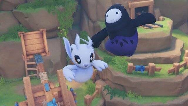 大人気の動物バトル『Party Animals』に『Ori』シリーズの「オリ」と「ナル」登場のコラボが決定！【TGS2023】