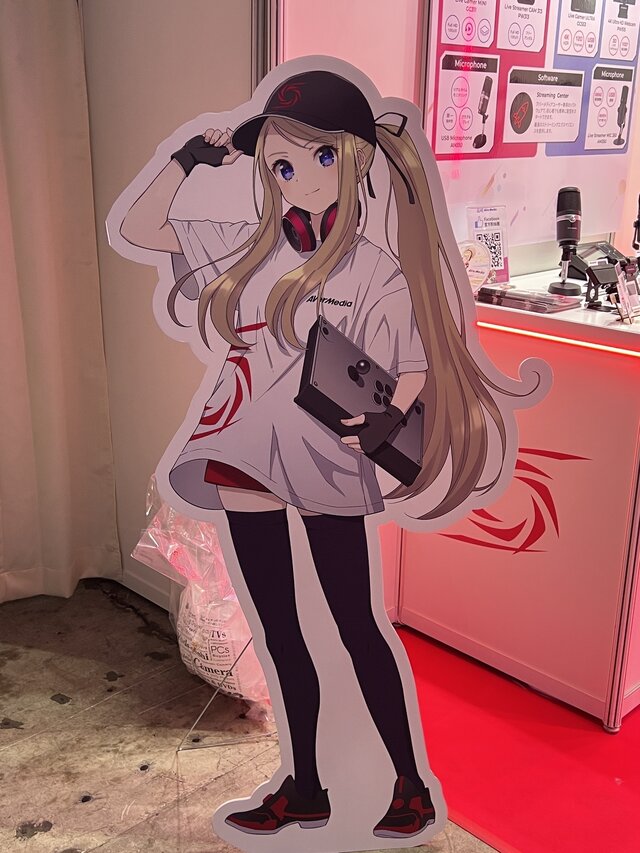 新製品の実機展示から「VTuberのはじめかた」までコンパクトながら盛りだくさんの内容に！「アバーメディア」ブースフォトレポート【TGS2023】