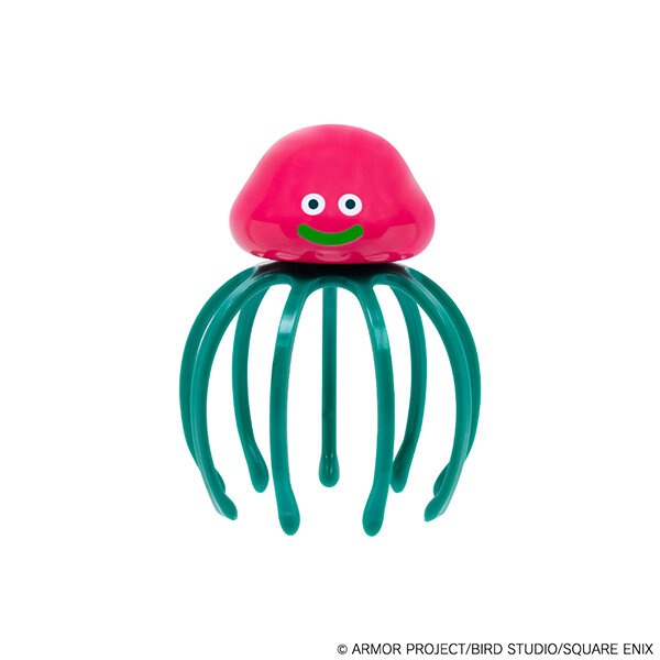 9本の触手で「ホイミ」! スライム型のヘッドマッサージャーが、疲れた現代人の頭を癒す