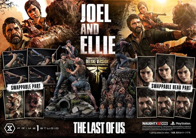 お値段32万円！『The Last of Us』より、「ジョエル＆エリー」の臨場感溢れるシーンがジオラマ化―「クリッカー」も高精細な仕上がり
