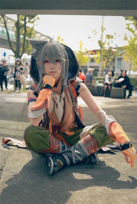 レザー『原神』/龍(X:@ryu_ki_chan)