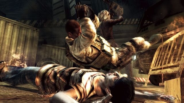 マジニ集団を体術で迎え撃て バイオハザード5 Ae エピソード Desperate Escape 最新情報 8枚目の写真 画像 インサイド