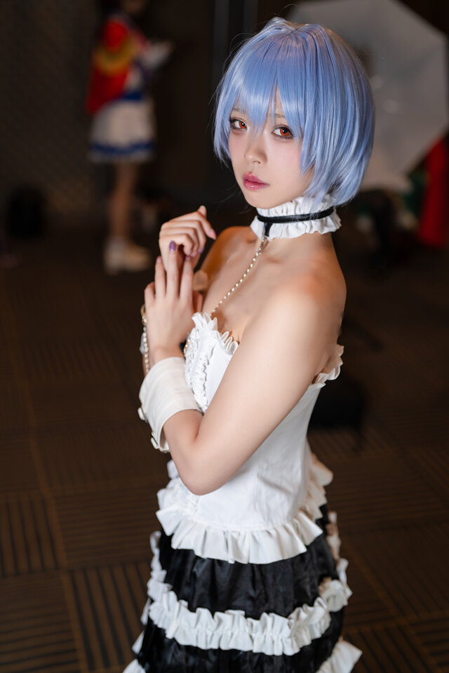 綾波レイ「エヴァンゲリオン」/煮卵たまにゃん(@nemconco_0227)