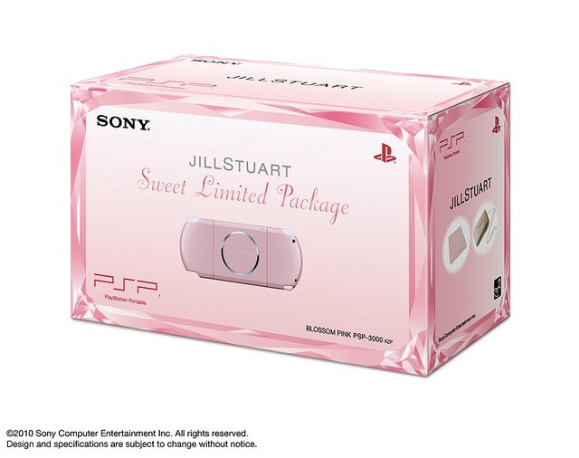 PSPとJILLSTUARTがコラボ！PSP-3000「Sweet Limited Package」数量限定で発売！