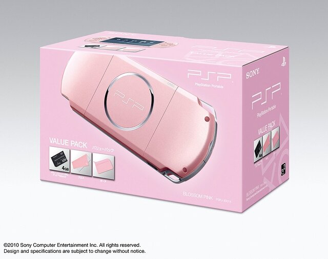 PSPとJILLSTUARTがコラボ!PSP-3000「Sweet Limited Package」数量限定