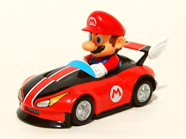 ワイルドスターに乗ってダッシュ マリオカートwiiプルバックカー 週刊マリオグッズコレクション第72回 4枚目の写真 画像 インサイド