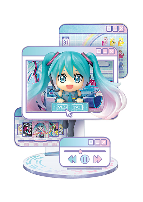 初音ミク」たちが、パソコン画面から飛び出す！リーメント新作